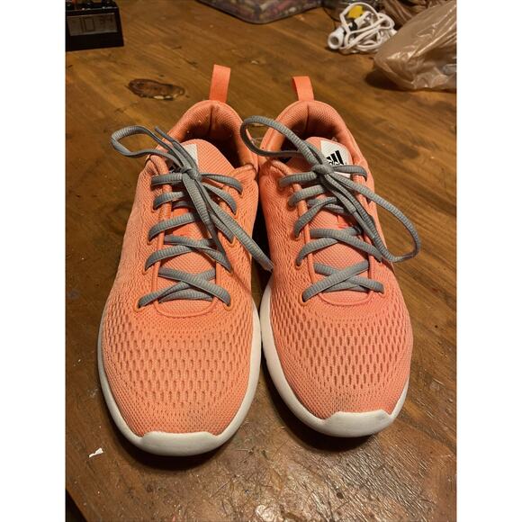 Adidas Element Urban Orange Running Shoes Sneakers Adiprene Women's Size 7.5 - Picture 3 of 15